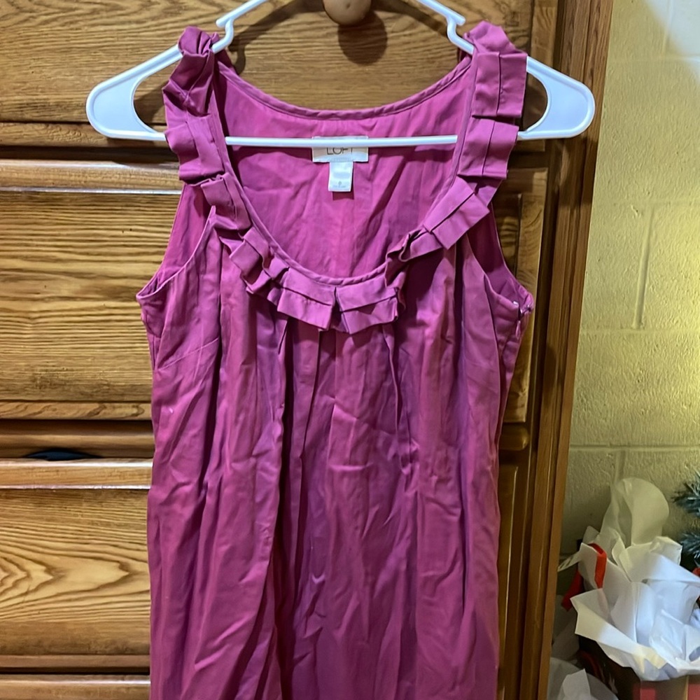 Pink Loft dress!